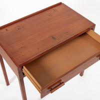 Antique Art Deco Industrial Simmons Small Metal Desk 1930s