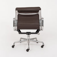 Herman Miller Eames Dark Brown Leather Desk Chair Soft Pad