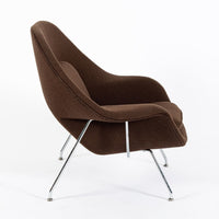 Early Restored Mid Century Brown Womb Lounge Chair by Saarinen for Knoll, Multiples/Custom Available