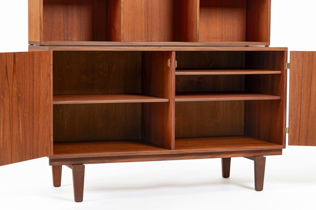 Danish Mid-Century Modern Teak Bookcase Cabinet by Peter Løvig Nielsen, 1960s