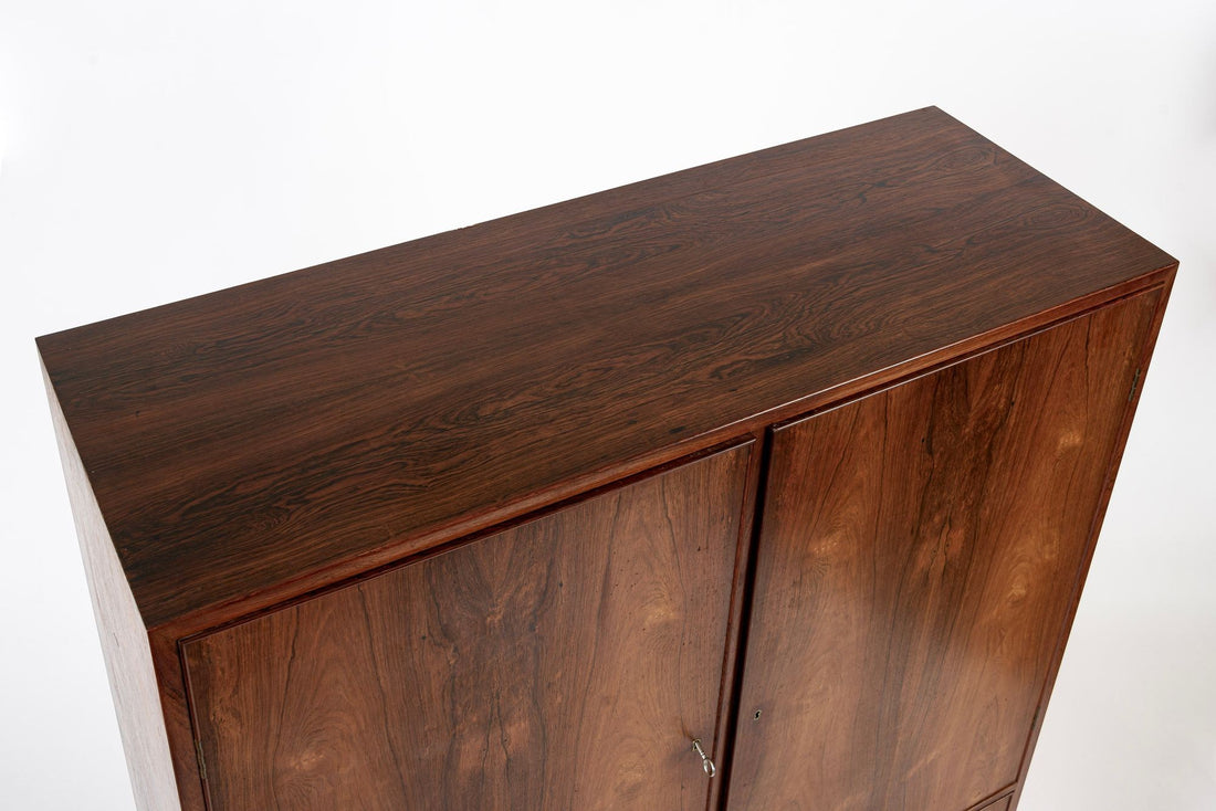 Large Mid Century Danish Modern Rosewood Cabinet 1960s