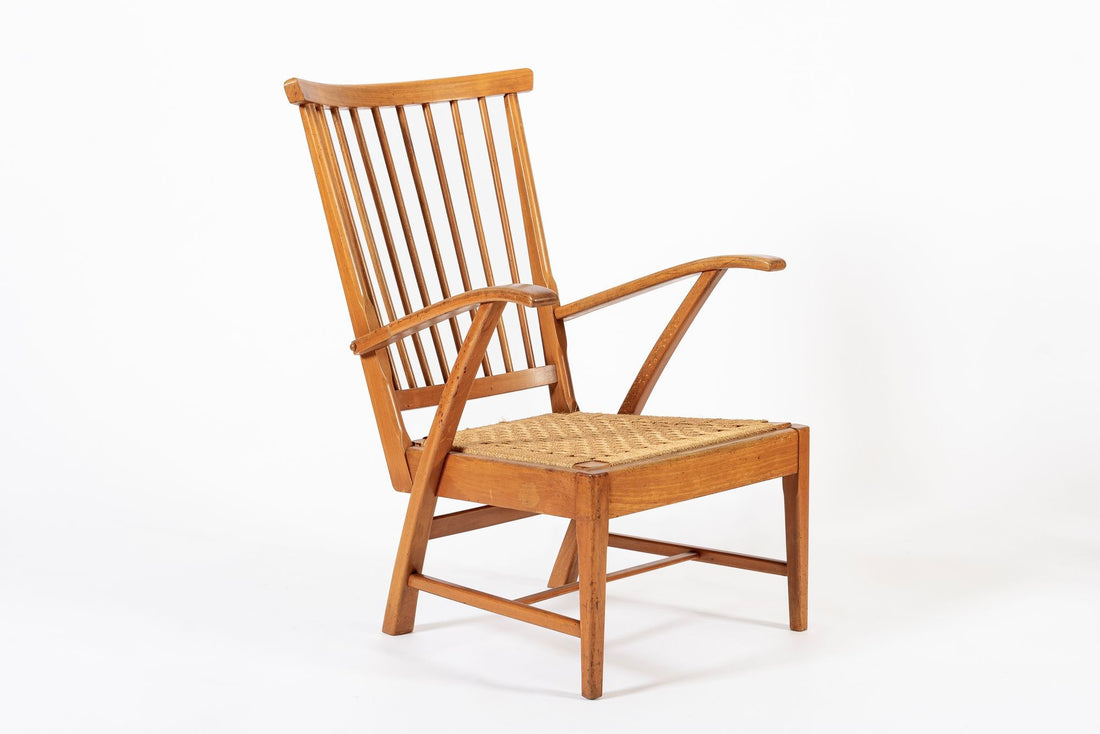 Vintage Mid Century Dutch Wooden Lounge Chairs by Vero Stoel