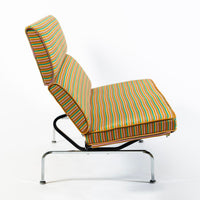 Mid Century Eames Herman Miller Sofa Compact, Alexander Girard Maharam Fabric, 2 Available
