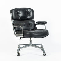 Eames Time Life Executive Chair Herman Miller Black Leather Office Chair 1981