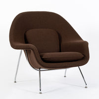 Early Restored Mid Century Brown Womb Lounge Chair by Saarinen for Knoll, Multiples/Custom Available