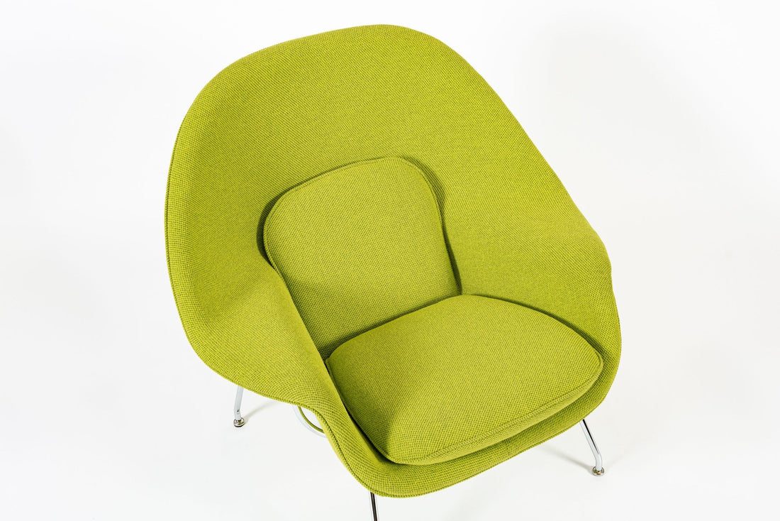 Early Restored Mid Century Green Womb Lounge Chair by Saarinen for Knoll, Multiples/Custom Available