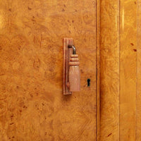 Exceptional Antique Art Deco Maple Wood Bar Cabinet or Sideboard 1930s