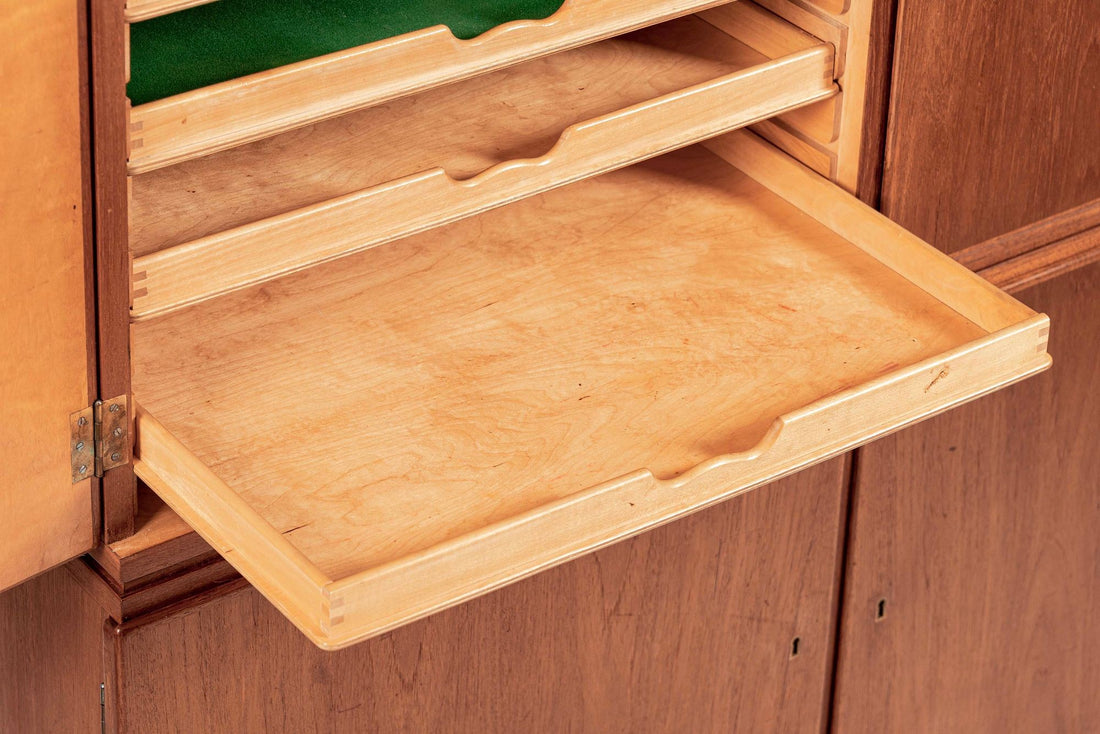 Mid-Century Scandinavian Teak Wood Storage Cabinet in the Style of Afdal