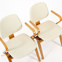 Mid Century Plywood Arm Chairs by Joe Atkinson for Thonet