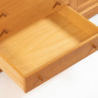 Danish Modern Oak Modular Wall Unit, Mid Century Bookcase Display Cabinet