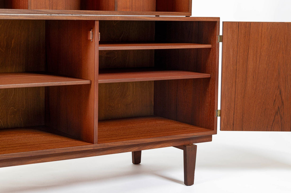 Danish Mid-Century Modern Teak Bookcase Cabinet by Peter Løvig Nielsen, 1960s