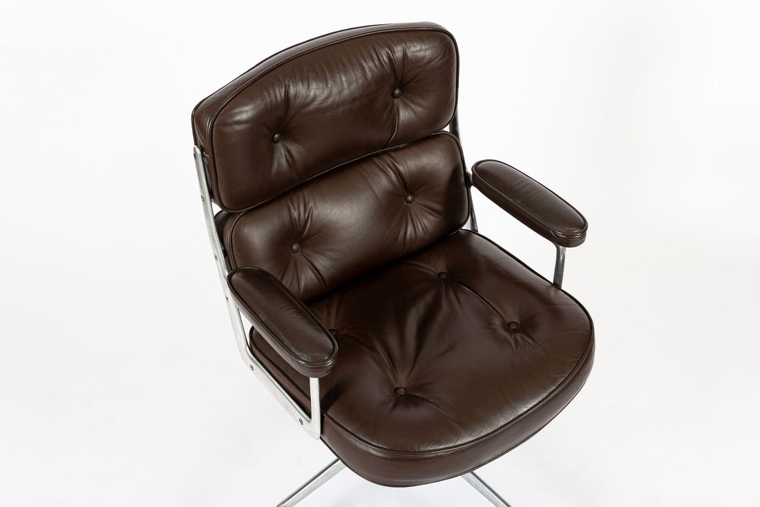 Vintage Eames for Herman Miller Time Life Brown Office Chair 1983