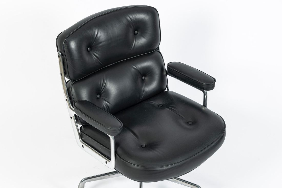 Eames Herman Miller Time Life Black Leather Office Chair 2017