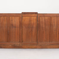 Antique French Art Deco Mahogany Wood Sideboard or Bar Cabinet 1930s