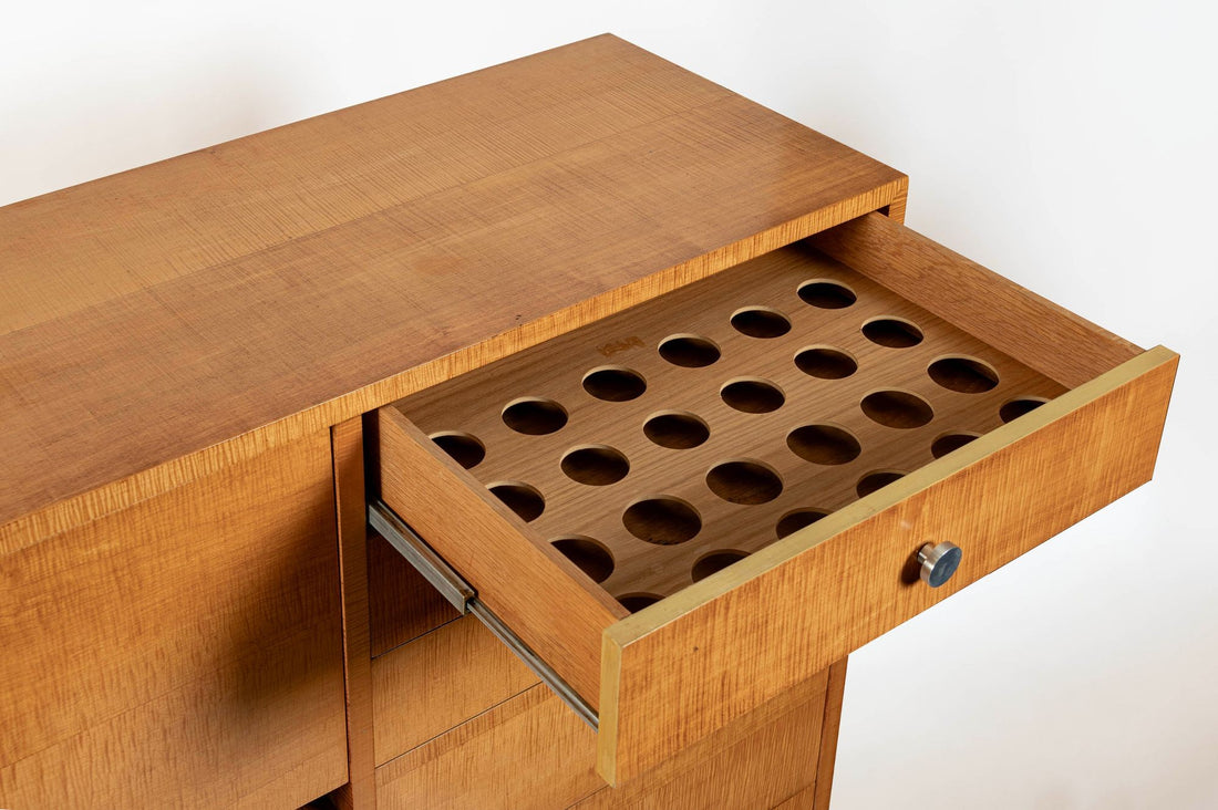 Philip Johnson Mid-Century Modern Custom Dry Bar or Cocktail Cabinet, 1953