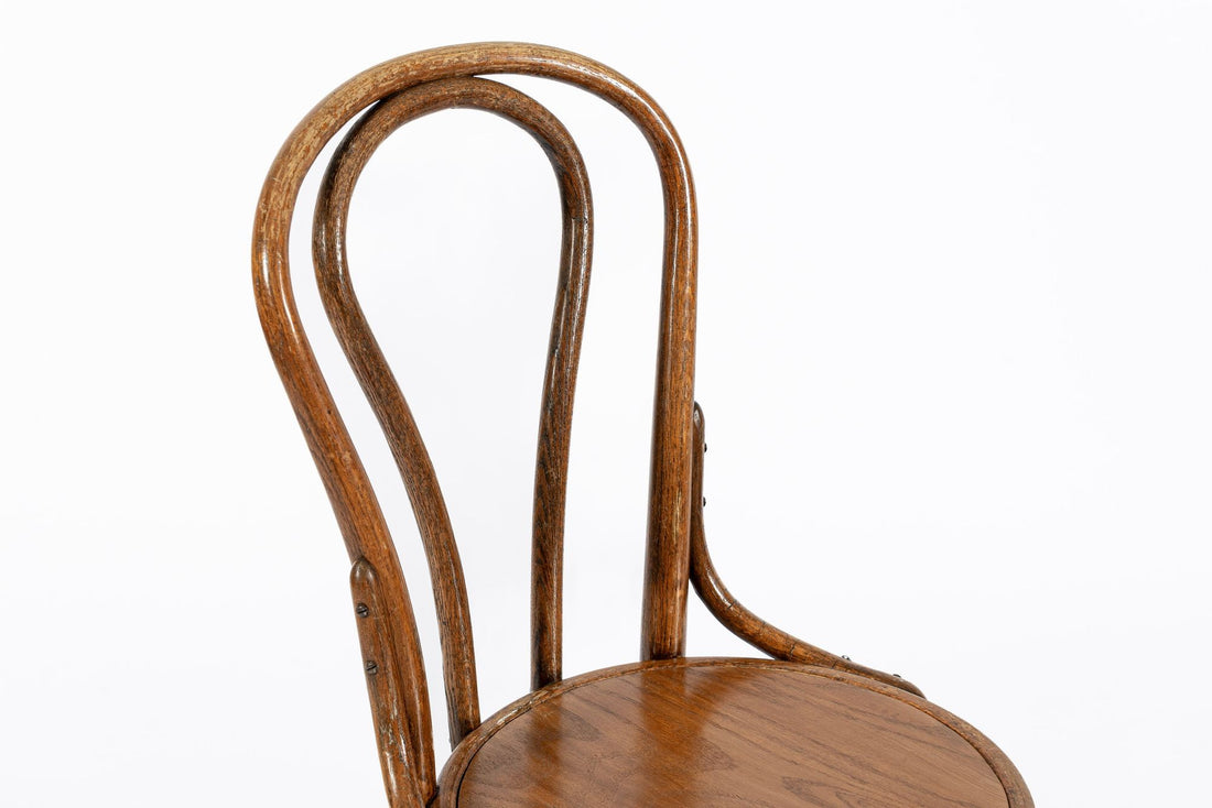 Vintage Thonet Bentwood Bistro Cafe Dining Chairs Set of 6