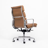 Eames for Herman Miller Aluminum Group Soft Pad Brown Office Chair