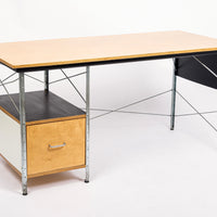 Mid Century Plywood Desk Unit by Eames for Herman Miller