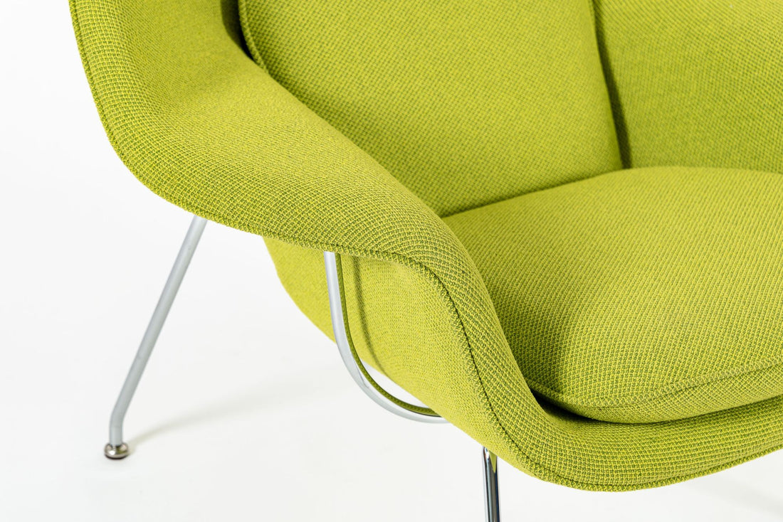 Early Restored Mid Century Green Womb Lounge Chair by Saarinen for Knoll, Multiples/Custom Available