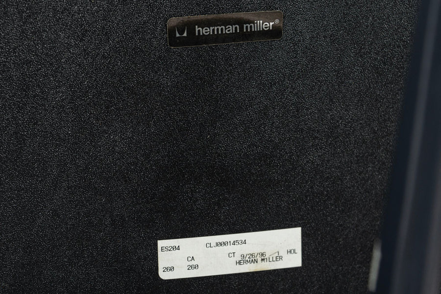 Time Life Green Leather Office Chairs by Eames for Herman Miller, 1996 Set of 4