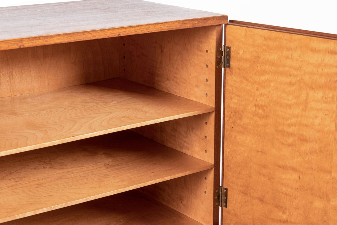 Mid-Century Scandinavian Teak Wood Storage Cabinet in the Style of Afdal