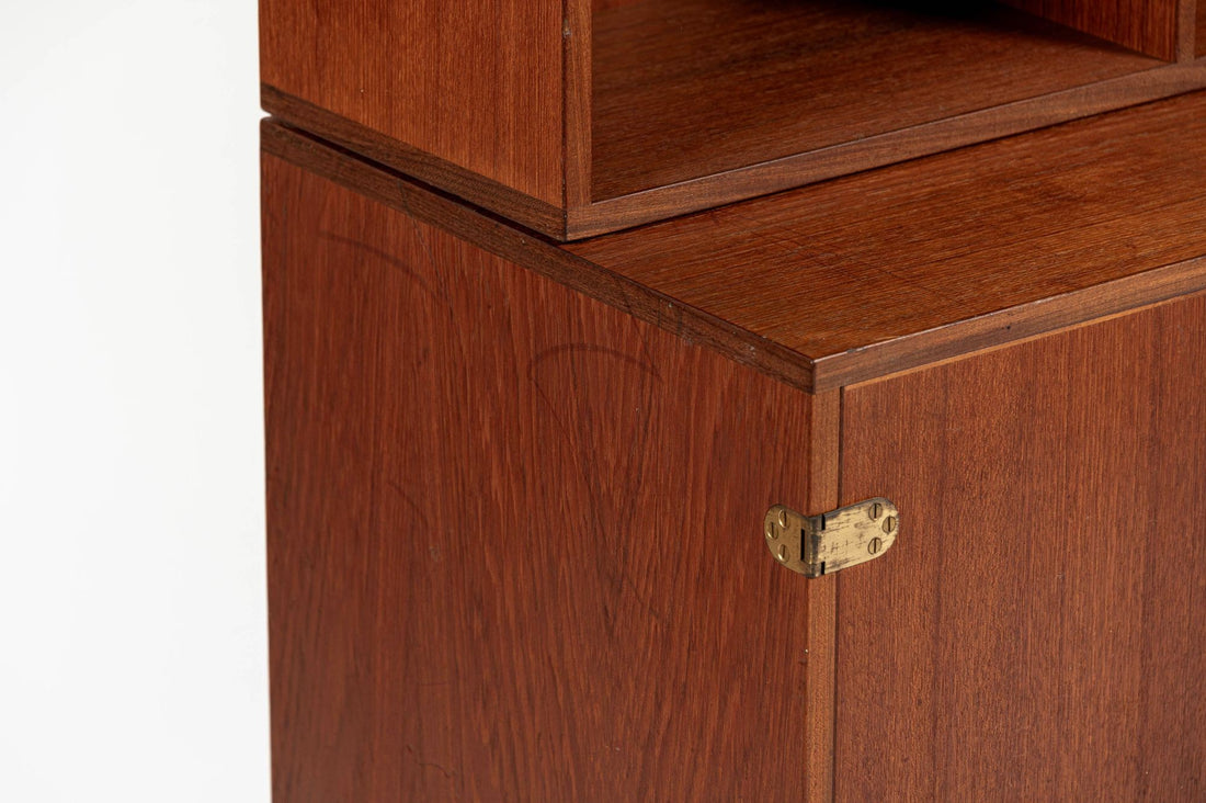 Danish Mid-Century Modern Teak Bookcase Cabinet by Peter Løvig Nielsen, 1960s