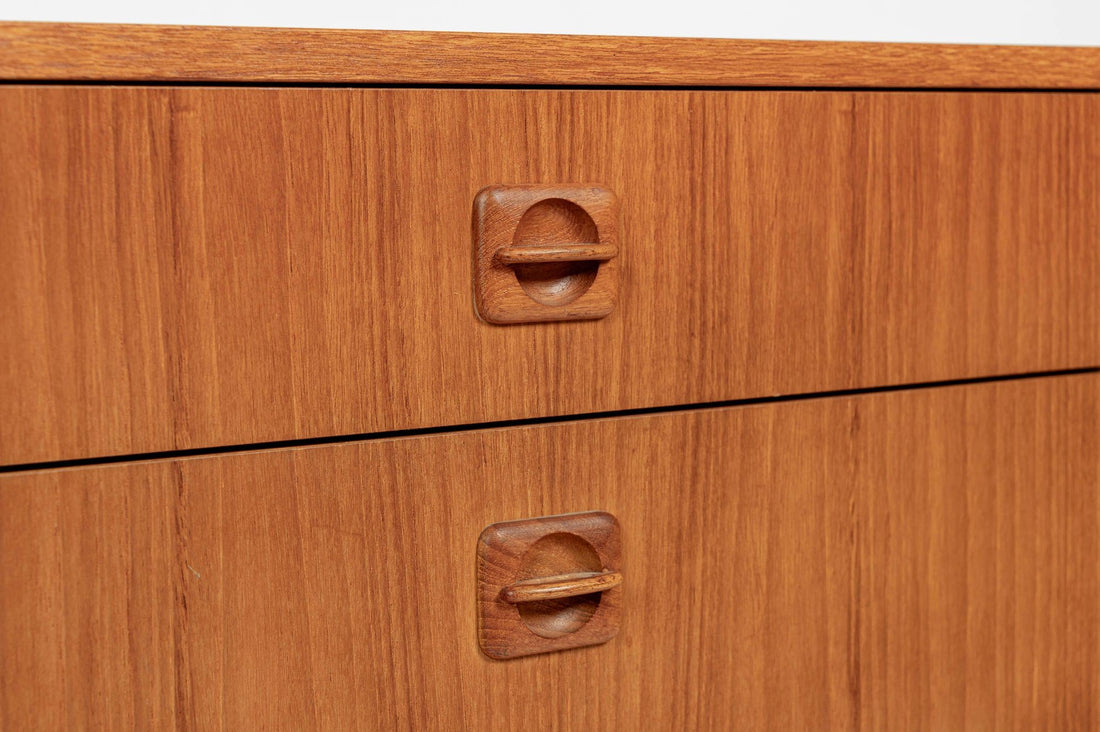 Danish Mid-Century Modern Teak 6-Drawer Dresser or Chest, 1960s