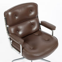 Eames Herman Miller Time Life Brown Leather Office Chair 2017