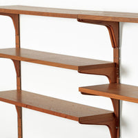 Mid Century Danish HG Teak Wood Modular Wall Unit Shelving & Bookcase