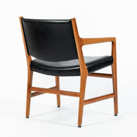 Hans J. Wegner JH507 Oak Dining Armchairs for Johannes Hansen (Attr.), Set of 6, Denmark, Circa 1965