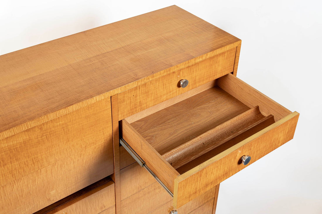 Philip Johnson Mid-Century Modern Custom Dry Bar or Cocktail Cabinet, 1953
