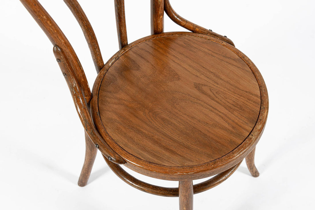 Vintage Thonet Bentwood Bistro Cafe Dining Chairs Set of 6