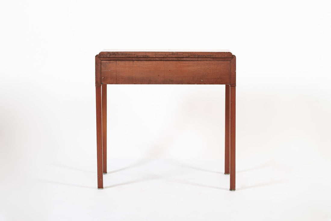 Antique Art Deco Industrial Simmons Small Metal Desk 1930s