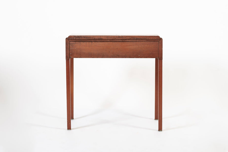 Antique Art Deco Industrial Simmons Small Metal Desk 1930s