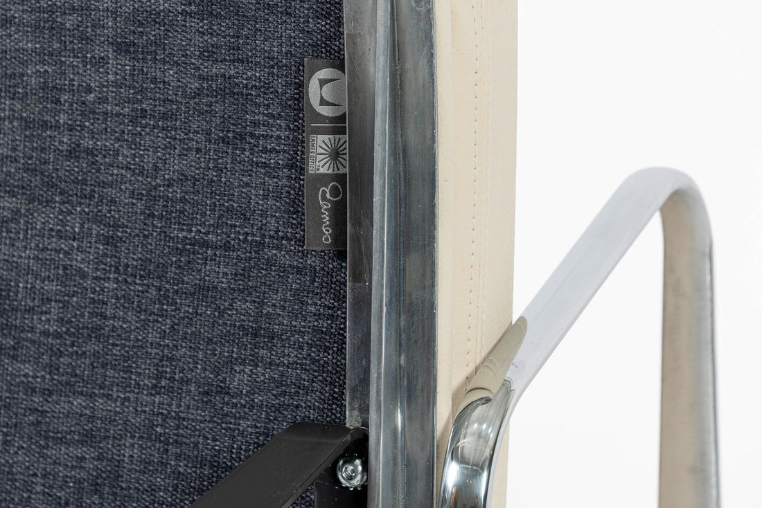 Eames for Herman Miller Tan Cream Office Chairs in Schumacher VEGAN Leather