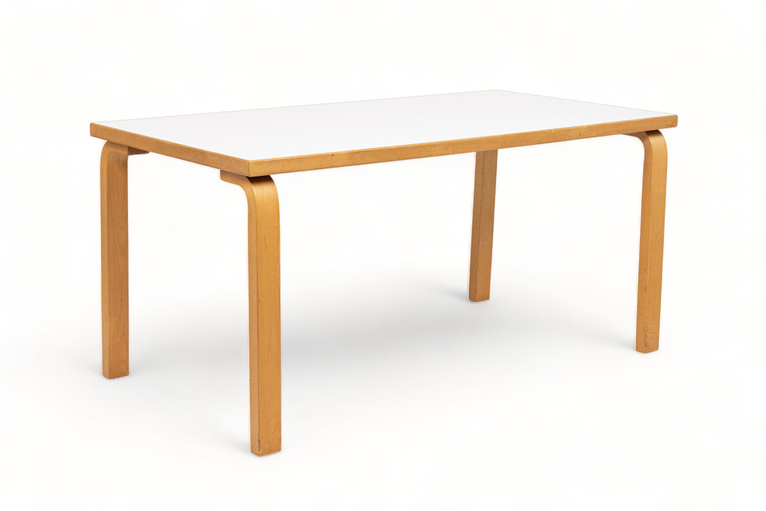 Modernist Plywood & Laminate Table by Alvar Aalto for Artek