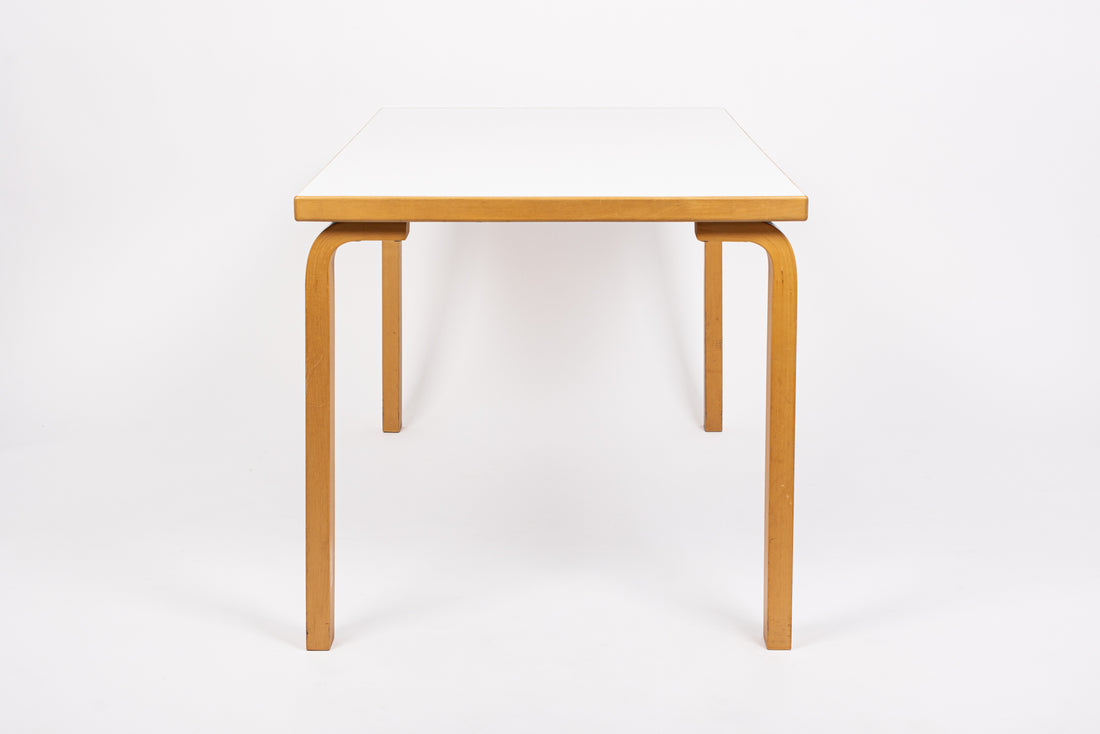 Modernist Plywood & Laminate Table by Alvar Aalto for Artek