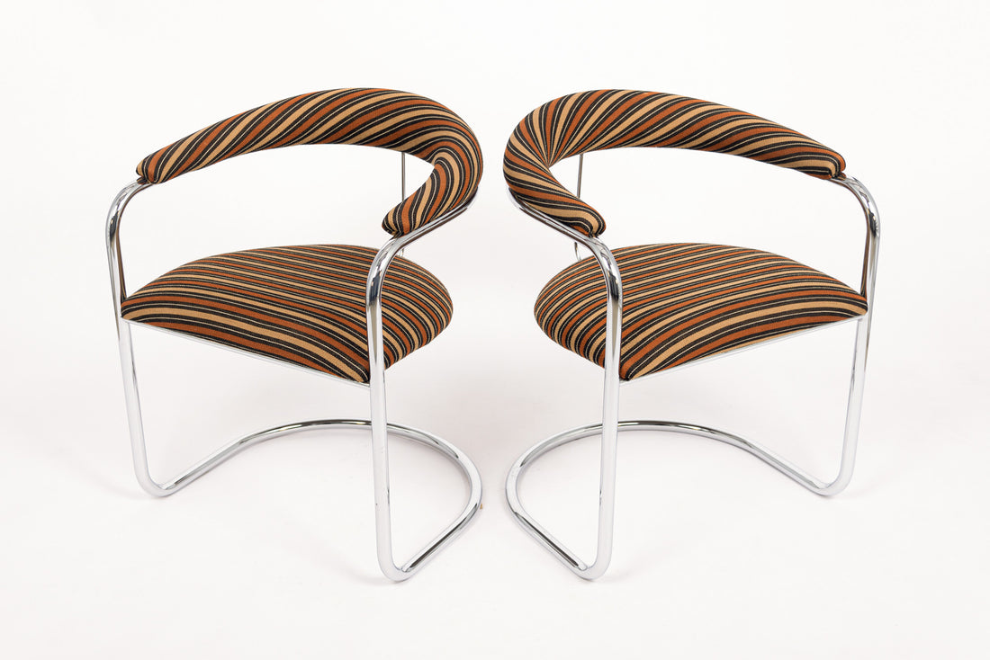 Vintage Mid Century Dining Chairs by Anton Lorenz for Thonet, 1970s