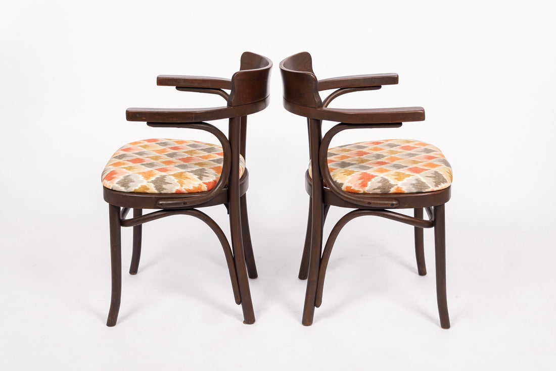 Vintage Bentwood Bistro Cafe Chairs in the Style of J&J Kohn