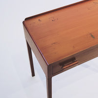 Antique Art Deco Industrial Simmons Small Metal Desk 1930s