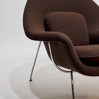 Early Restored Mid Century Brown Womb Lounge Chair by Saarinen for Knoll, Multiples/Custom Available