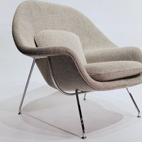 Early Restored Mid Century Tan Womb Lounge Chair by Saarinen for Knoll, Multiples/Custom Available