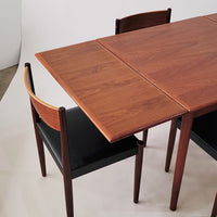 Mid Century Danish Teak Extendable Dining Table by Poul Volther for Frem Rojle