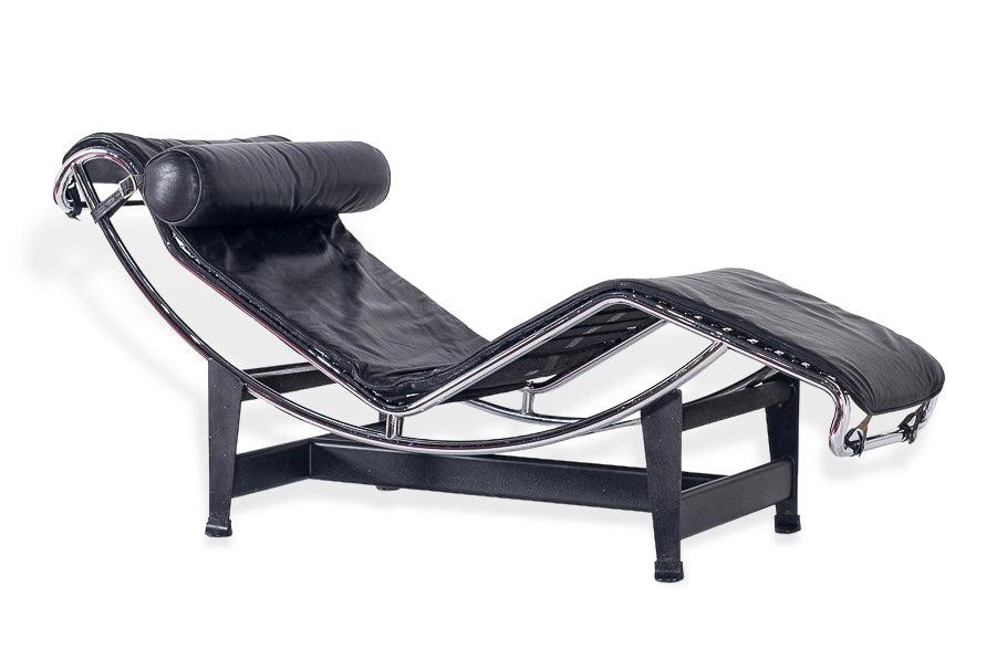 Vintage Cassina LC4 Chaise Lounge Chair by Le Corbusier, 1984