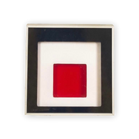 Vintage Signed Greg Copeland Wall Op Art Lightbox, 1970s