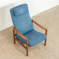 Mid Century Swedish Modern Folke Ohlsson for DUX (attr.) Reclining Lounge Chair