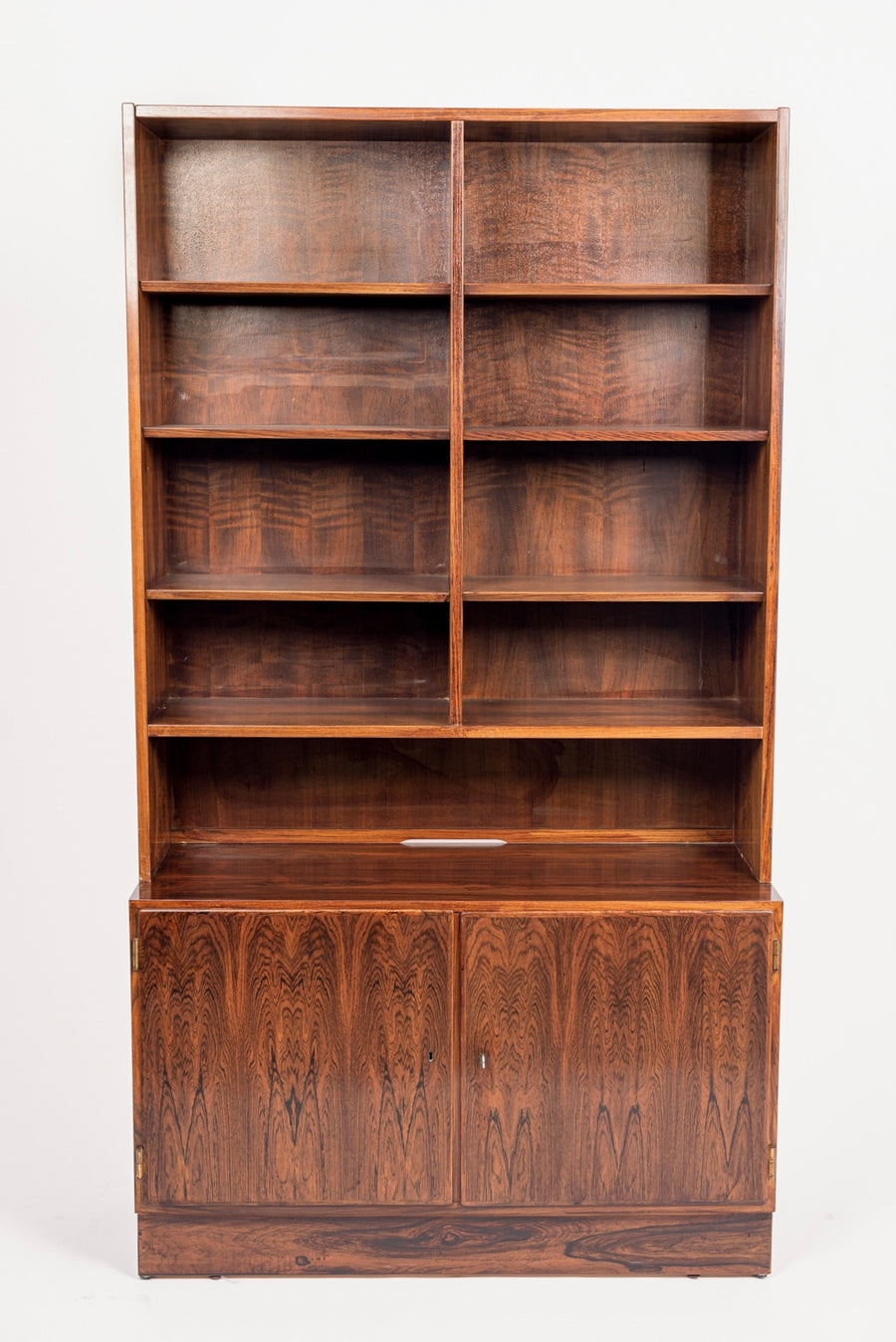 Mid Century Danish Rosewood Bookcase by Carlo Jensen