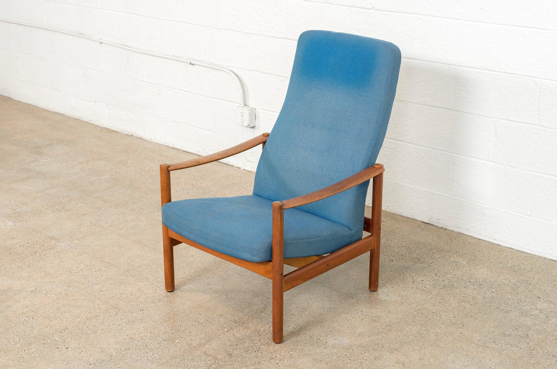 Mid Century Swedish Modern Folke Ohlsson for DUX (attr.) Reclining Lounge Chair