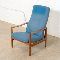 Mid Century Swedish Modern Folke Ohlsson for DUX (attr.) Reclining Lounge Chair