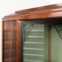 Art Deco Vitrine Cabinet by Ateliers Gauthier Poinsignon, France, Signed